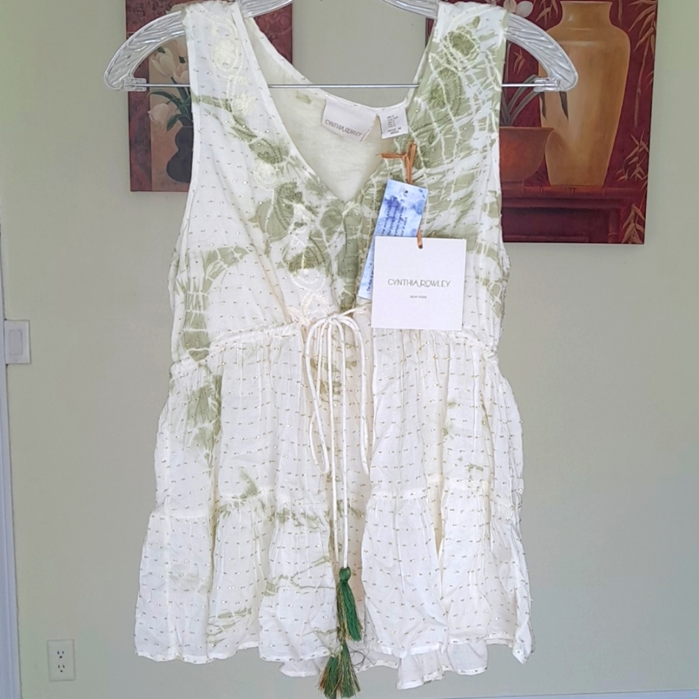 Cynthia Rowley Tie-dye Shirt